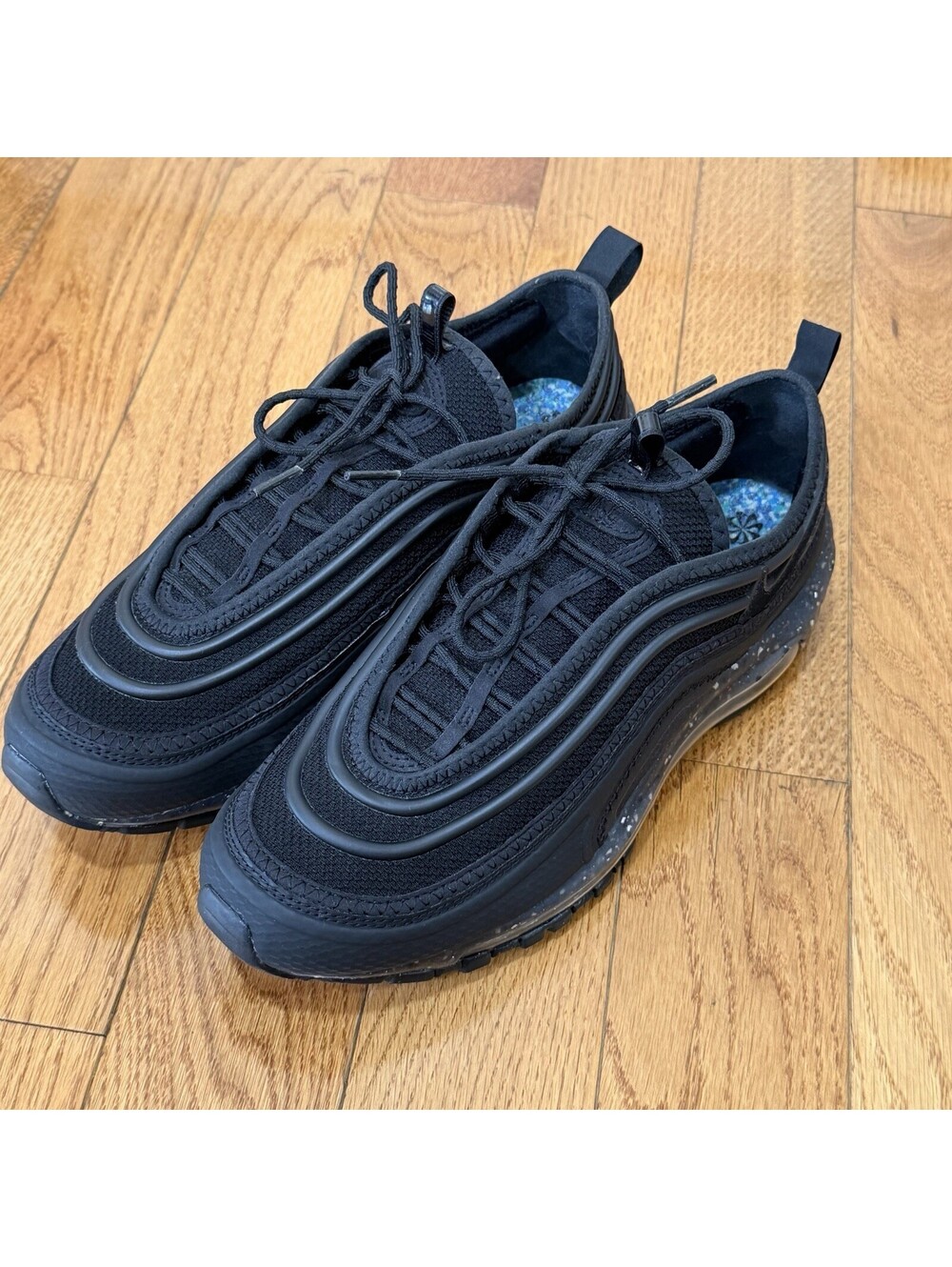 Size 10 US Men’s Nike Air Max Terrascape 97 Triple Black 2022
